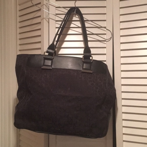 Black Calvin Klein tote bag - Picture 3 of 5
